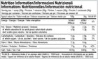 Per4m Egg White Protein Powder 900g — 900g / Strawberry Creme — manufacturer nutrition panel 1
