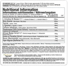 Per4m Energy Pre Workout 390g — 390g / Pineapple — manufacturer nutrition panel 1