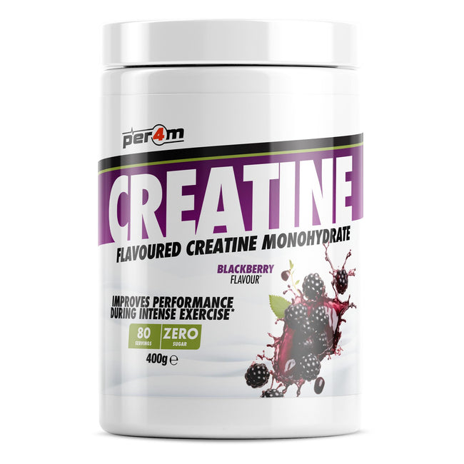 Per4m Flavoured Creatine 400g — Blackberry — pack shot