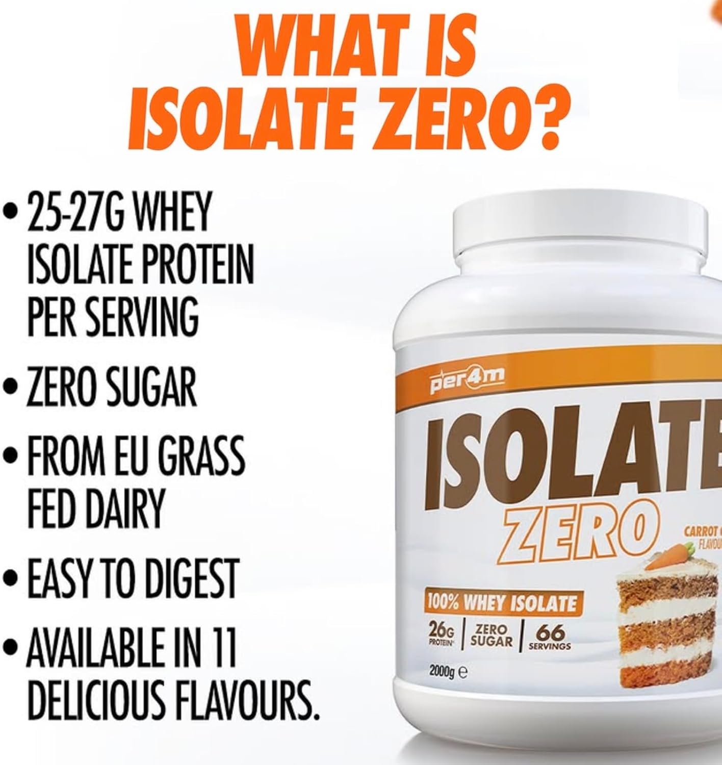 Per4m Isolate Zero 900g