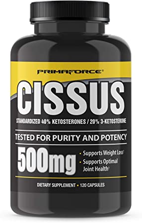 PrimaForce Cissus 500mg 120 Capsules