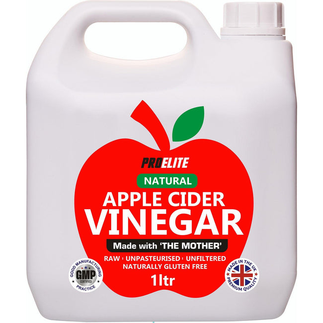 Pro Elite Apple Cider Vinegar with Mother – 1 litre