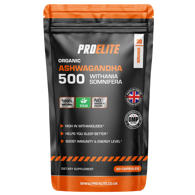 Pro-Elite Ashwagandha Vegan Capsules