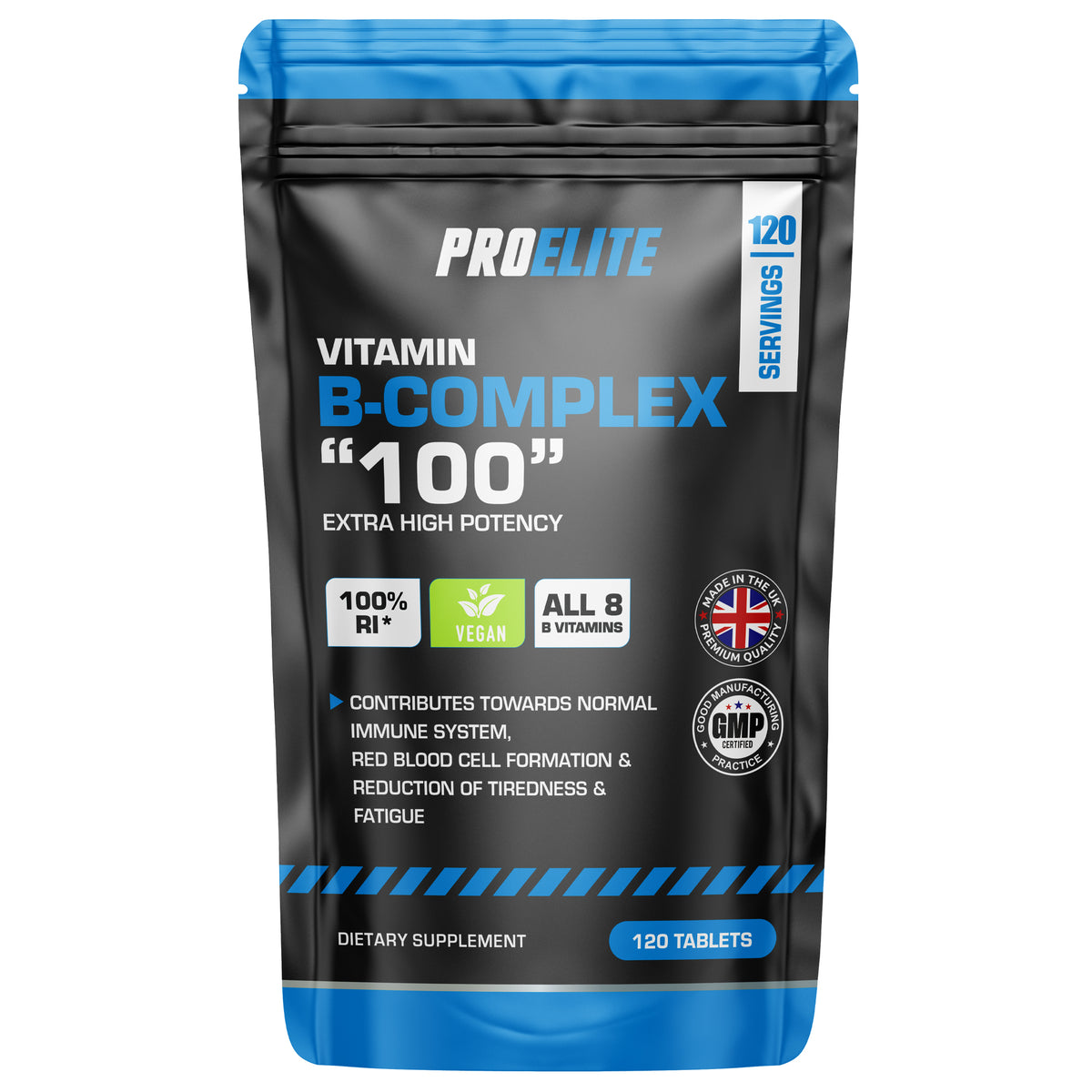 Pro-Elite B-Complex Vegan Tablets
