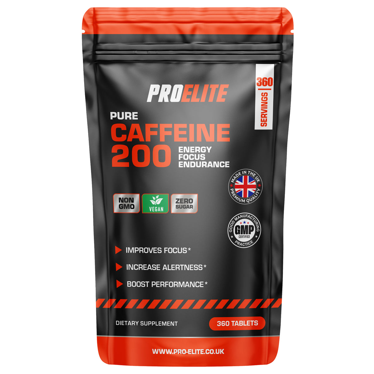 Pro-Elite Caffeine Vegan Tablets