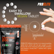 Pro-Elite Caffeine Vegan Tablets