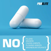 Pro-Elite Creatine Monohydrate 750mg - Vegan Capsules