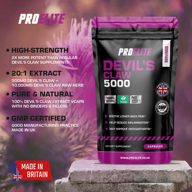 PROELITE Devil's Claw Vegan Capsules