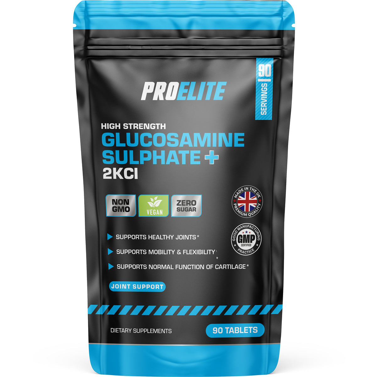 Pro Elite Glucosamine 2KCI Tablets
