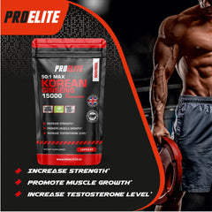 Pro-Elite Korean Ginseng 300mg Vegan Capsules
