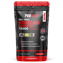 Pro-Elite Korean Ginseng 300mg Vegan Capsules