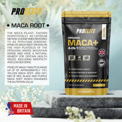 Pro-Elite Maca Root 5:1 Extract Vegan Tablets