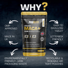 Pro-Elite Maca Root 5:1 Extract Vegan Tablets