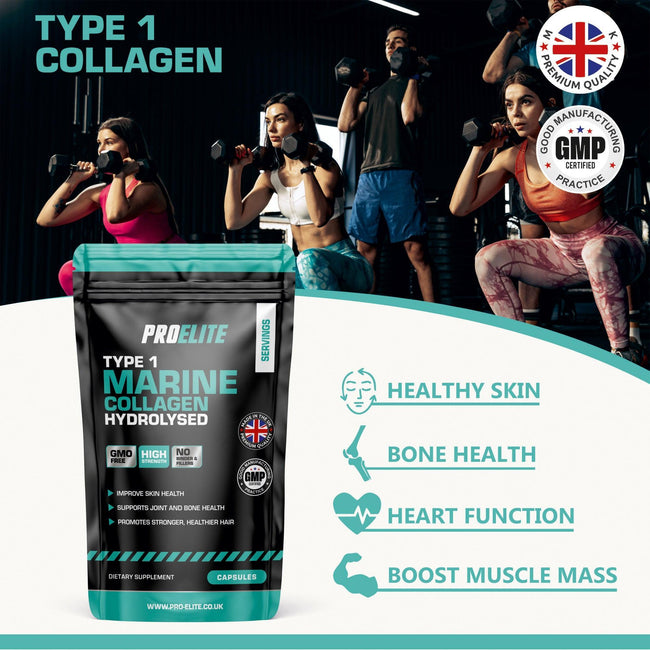 PROELITE Marine Collagen Capsules