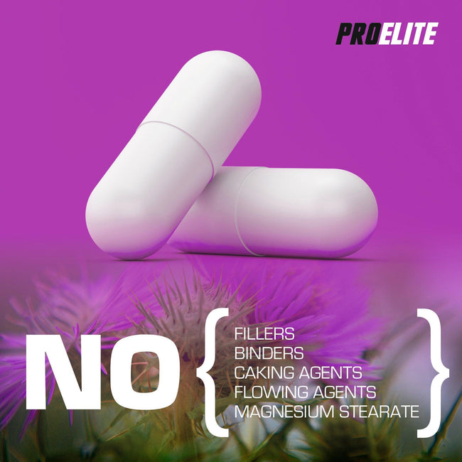 Pro-Elite Milk Thistle 40:1 Extract - Capsules VEGAN