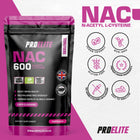 Pro-Elite NAC N-ACETYL L-CYSTEINE Vegan Capsules