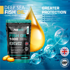 Pro-Elite Omega 3 Fish Oil Softgels