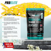 Pro-Elite Omega 3 Fish Oil Softgels