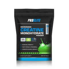 Pro-Elite Pure Creatine Monohydrate Powder 500g (Pouch)