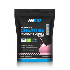 Pro-Elite Pure Creatine Monohydrate Powder 500g (Pouch)