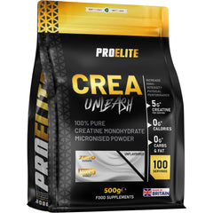 Pro-Elite Pure Creatine Monohydrate Powder 500g (Pouch)