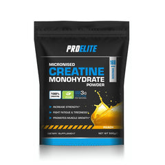 Pro-Elite Pure Creatine Monohydrate Powder 500g (Pouch)