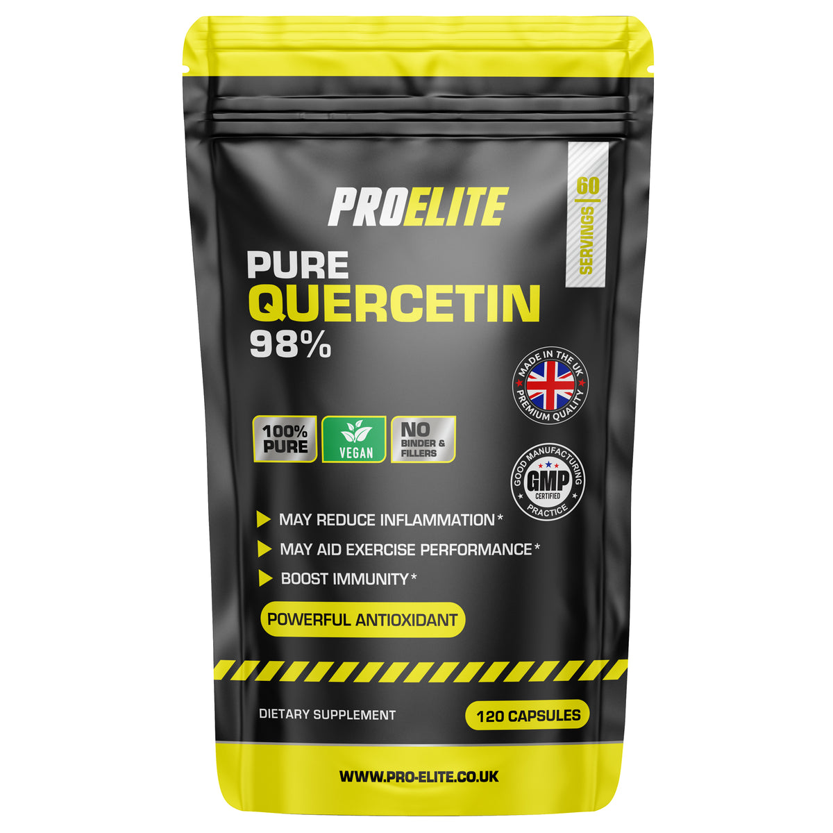Pro Elite Quercetin Vegan Capsules