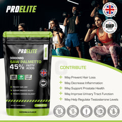 Pro-Elite Saw Palmetto (45% FattyAcids) Tablets
