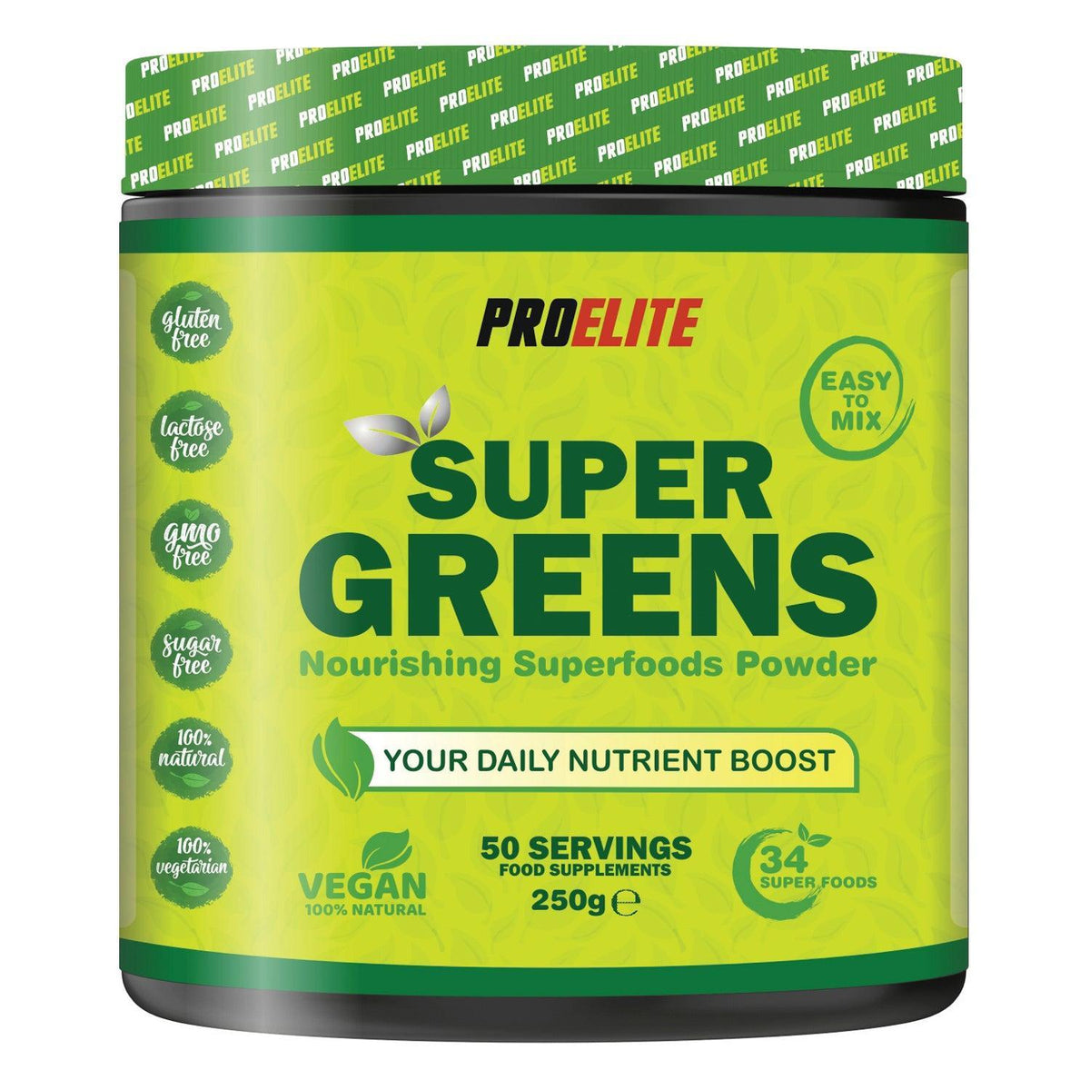 Pro Elite Super Greens Powder 250g