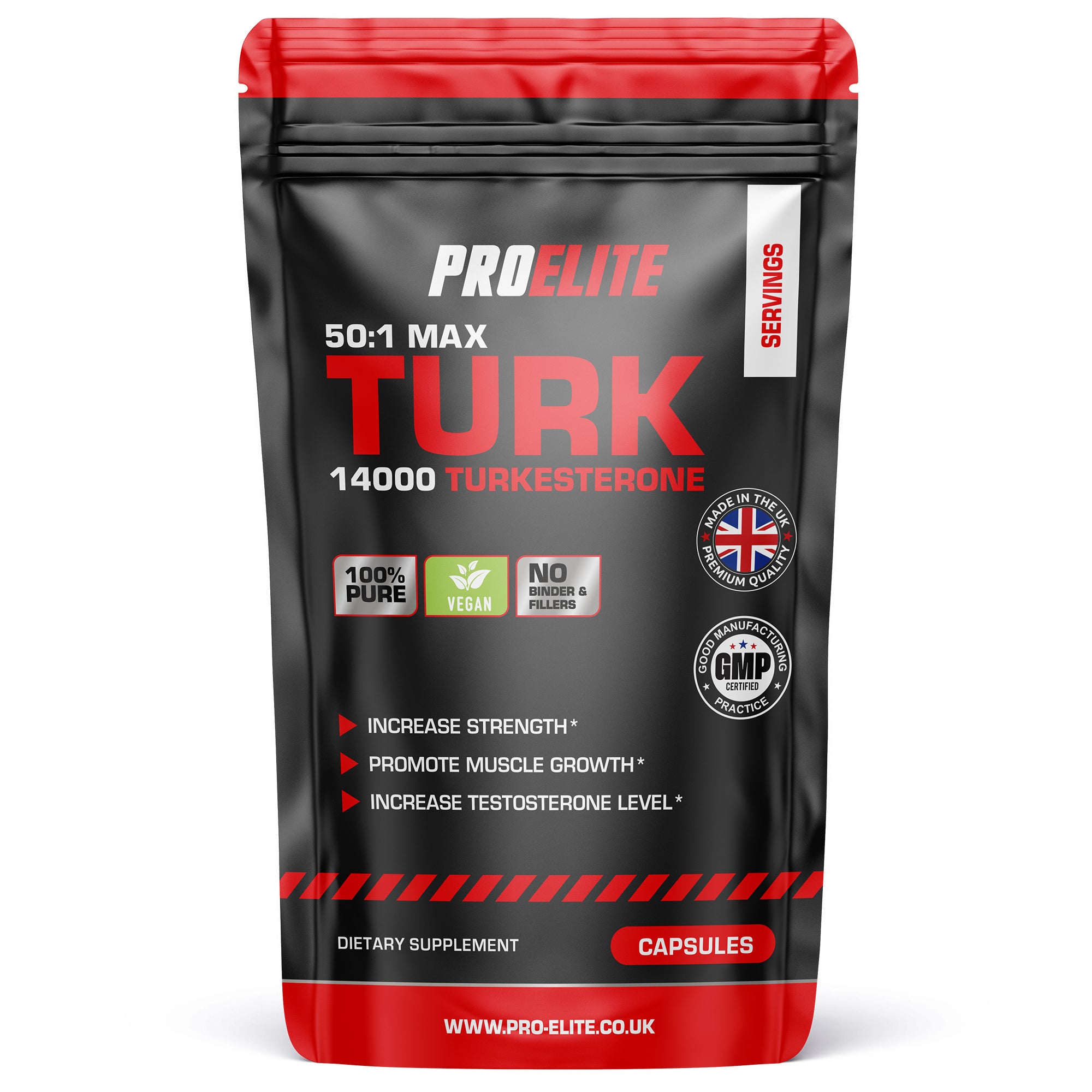 Pro-Elite TURK Turkesterone Vegan Capsules