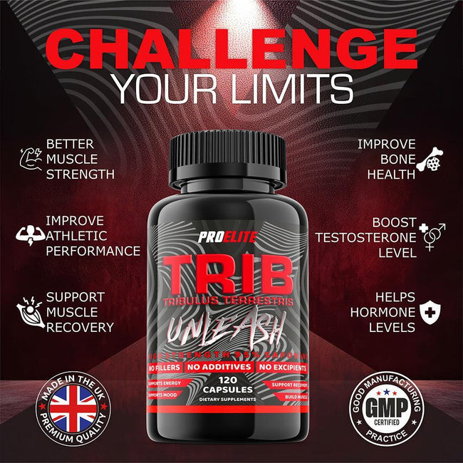 Pro-Elite Tribulus Terrestris 120 Capsules