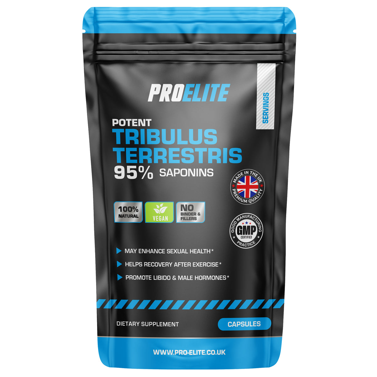Pro Elite Tribulus Terrestris Vegan Capsules