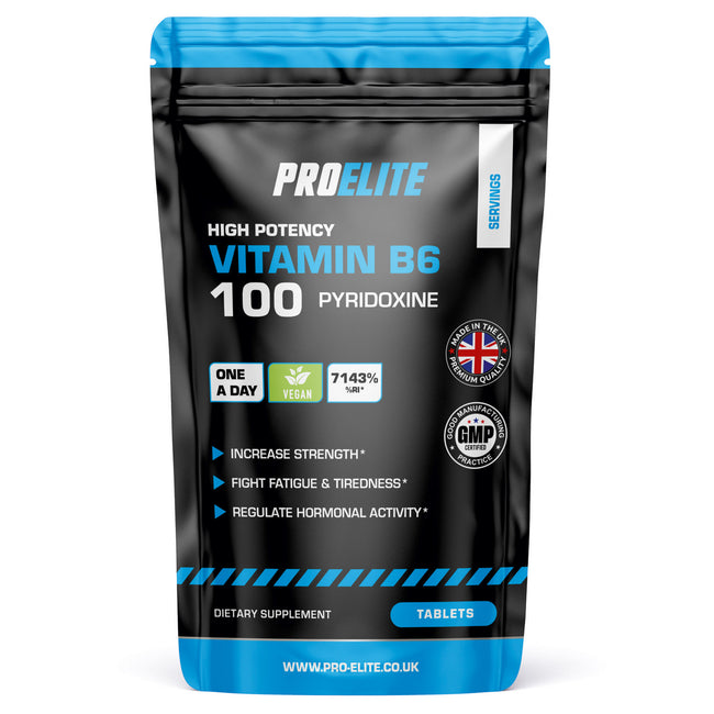 Pro-Elite Vitamin B6 Vegan Tablets