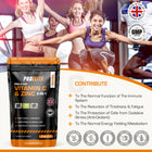 Pro-Elite Vitamin C + Zinc Vegan Tablets
