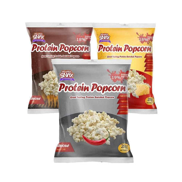 Protein Snax Protein Popcorn 36x28g-Food Products Meals & Snacks-londonsupps