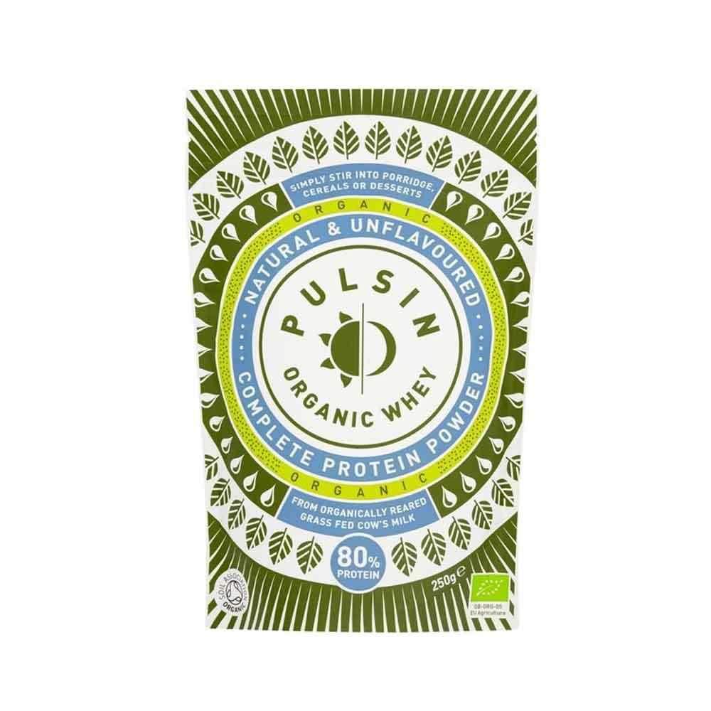 Pulsin Organic Whey Protein 1kg Powder-Protein-londonsupps