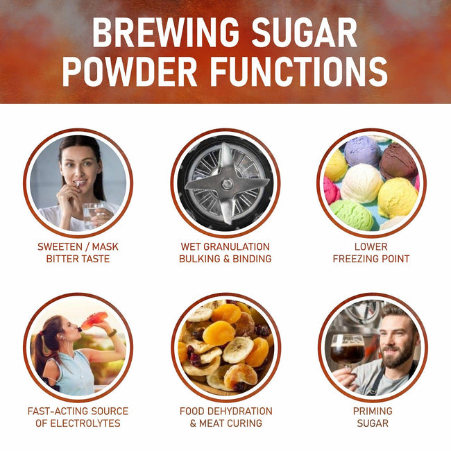 Pure Source Nutrition Brewing Sugar (Dextrose Monohydrate) FINE