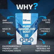 Pure Source Nutrition Dandelion 60 Capsules
