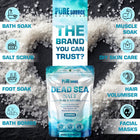 Pure Source Nutrition Dead Sea Salt 1kg Coarse - Bag