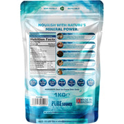 Pure Source Nutrition Dead Sea Salt 1kg Coarse - Bag