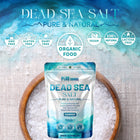 Pure Source Nutrition Dead Sea Salt 1kg Coarse - Bag