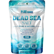 Pure Source Nutrition Dead Sea Salt 1kg Fine - Bag