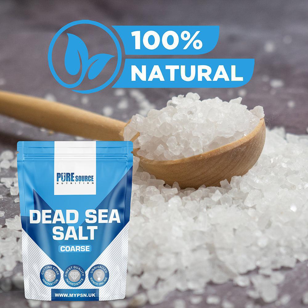 Buy Pure Source Nutrition Dead Sea Salt - Coarse - 100g - 25kg ...
