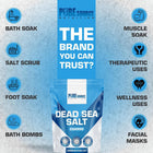 Pure Source Nutrition Dead Sea Salt - Coarse - 100g - 25kg