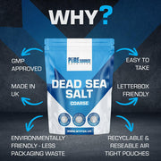 Pure Source Nutrition Dead Sea Salt - Coarse - 100g - 25kg