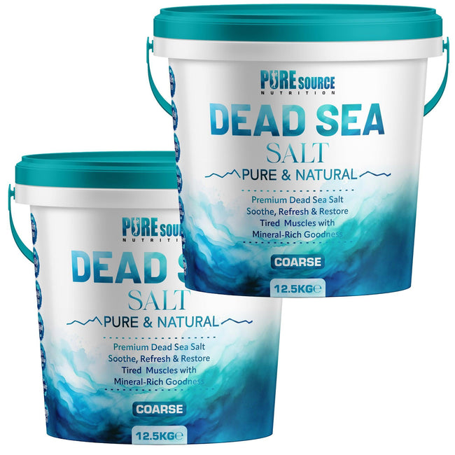 Pure Source Nutrition Dead Sea Salt Coarse - Bucket