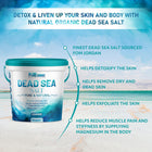 Pure Source Nutrition Dead Sea Salt Coarse - Bucket