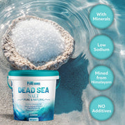 Pure Source Nutrition Dead Sea Salt Coarse - Bucket