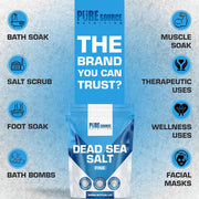 Pure Source Nutrition Dead Sea Salt - Fine - 100g - 25kg