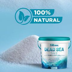 Pure Source Nutrition Dead Sea Salt Fine 1kg - Bucket